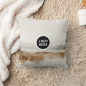 ミニマリスト天然水カラー抽象芸術パターン クッション (ブランケット)