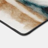 ミニマリスト天然水カラー抽象芸術パターン デスクマット (コーナー)