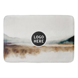 ミニマリスト天然水カラー抽象芸術パターン バスマット