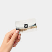 ミニマリスト天然水カラー抽象芸術パターン バッジ (手持ち)