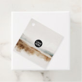 ミニマリスト天然水カラー抽象芸術パターン フェイバータグ (インサイチュ)