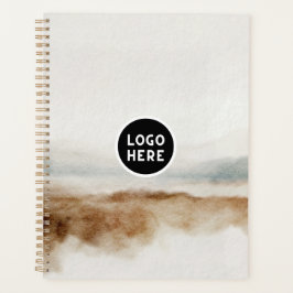 ミニマリスト天然水カラー抽象芸術パターン プランナー手帳