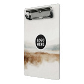 ミニマリスト天然水カラー抽象芸術パターン ミニクリップボード (アングル2)