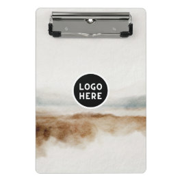 ミニマリスト天然水カラー抽象芸術パターン ミニクリップボード