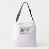 ミニマリスト女子おもしろい引用文トート クロスボディバッグ (裏面)