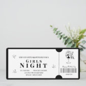 **ミニマリスト女子会クーポン** 招待状 (スタンド正面)