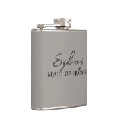 ミニマリスト婚礼参加者向け陶器のボトル フラスク (右)