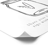 ミニマリスト子育てヒント瓶とアドバイスゲーム ポスター (角)