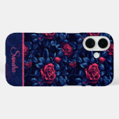 ミニマリスト定年退職祝いバラ花名前 Case-Mate iPhoneケース (裏面 (横))