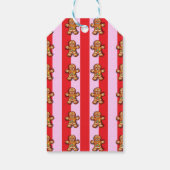 ミニマリスト小さな1ジンジャーブレッド赤ちゃんシャワー ギフトタグ (裏面)