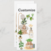 ミニマリスト居心地の良いホームブックマーク (正面/裏面)