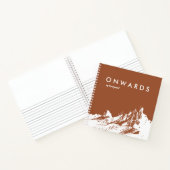 ミニマリスト山シエナトラベルジャーナル ノートブック (内部)