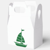 ミニマリスト帆船好意ボックス フェイバーボックス (見開き)