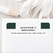 ミニマリスト平原モダンプロフェッショナル ラベル (インサイチュ)