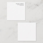 ミニマリスト平野モダン エンクロージャーカード (正面/裏面)