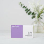 ミニマリスト平野モダン 名刺 (スタンド正面)