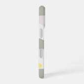 ミニマリスト幾何学柄スマホケース iPhone 16ケース (右側面)