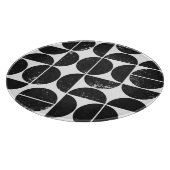 ミニマリスト幾何学：スカンジナビア半円。 カッティングボード (角)