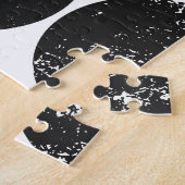 ミニマリスト幾何学：スカンジナビア半円。 ジグソーパズル (側面)