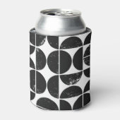 ミニマリスト幾何学：スカンジナビア半円。 缶クーラー (缶正面)