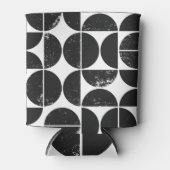 ミニマリスト幾何学：スカンジナビア半円。 缶クーラー (正面)