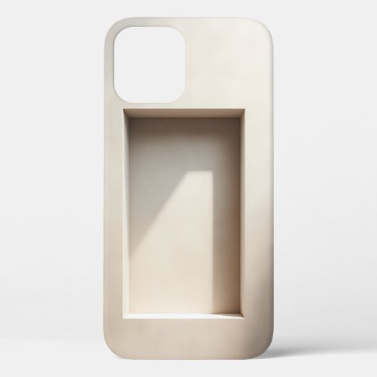 ミニマリスト建築のニッチ - モダンな美意識 Case-Mate iPhoneケース (裏面)
