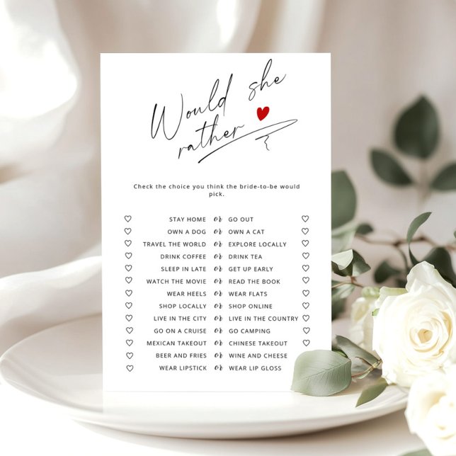 ミニマリスト彼女はむしろブライダルシャワーゲーム (クリエイターアップロード済み)