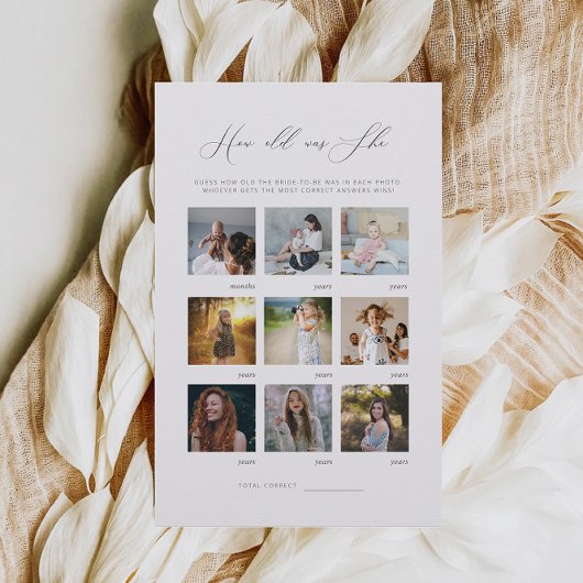 ミニマリスト彼女は何歳だったブライダルシャワー