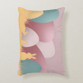 ミニマリスト復活祭エレガンス アクセントクッション (正面(垂直))