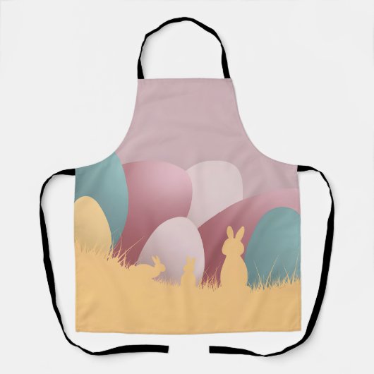 ミニマリスト復活祭エレガンス エプロン (正面)
