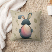 ミニマリスト復活祭エレガンス クッション (ブランケット)