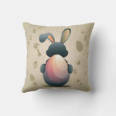 ミニマリスト復活祭エレガンス クッション (裏面)