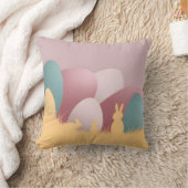 ミニマリスト復活祭エレガンス クッション (ブランケット)