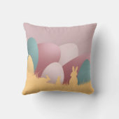 ミニマリスト復活祭エレガンス クッション (裏面)