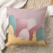 ミニマリスト復活祭エレガンス クッション (ブランケット)