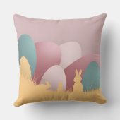 ミニマリスト復活祭エレガンス クッション (裏面)