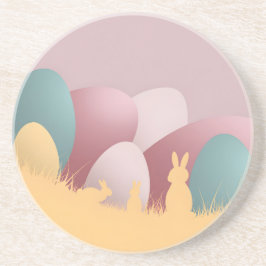 ミニマリスト復活祭エレガンス コースター