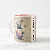 ミニマリスト復活祭エレガンス ツートーンマグカップ (正面左)