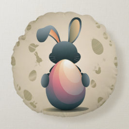 ミニマリスト復活祭エレガンス ラウンドクッション