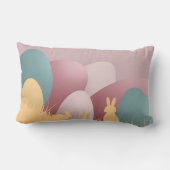 ミニマリスト復活祭エレガンス ランバークッション (裏面)