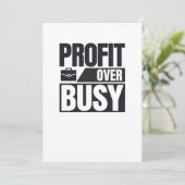 ミニマリスト忙し起業家以上の利益 招待状 (スタンド正面)