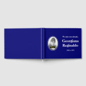 ミニマリスト悔やみや弔慰ゲストブック ゲストブック (全面)