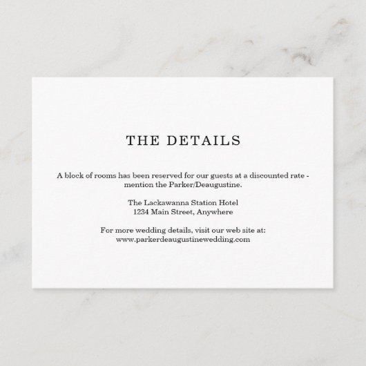 ミニマリスト情報/詳細エンクロージャカード エンクロージャーカード (正面)