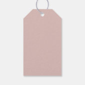 ミニマリスト感謝していバプティスラベル ギフトタグ (裏面)