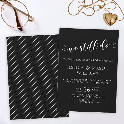 ミニマリスト我々はまだ黒い誓いの更新を行う 招待状