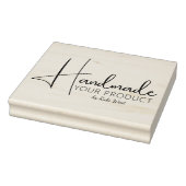 ミニマリスト手作り製品、スモールビジネス向け大型 ラバースタンプ (スタンプ)