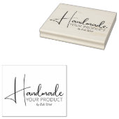 ミニマリスト手作り製品、スモールビジネス向け大型 ラバースタンプ (押印)