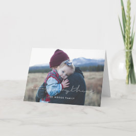 ミニマリスト手書きメリーすべての写真 シーズンカード