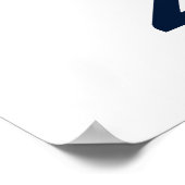 ミニマリスト投票ブルーカマラハリス2024 ポスター (角)