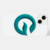 ミニマリスト抽象文字G iPhone 14ケース Case-Mate iPhoneケース (裏面 (横))